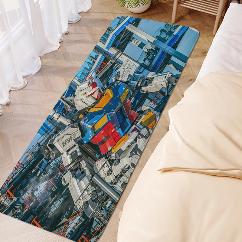 Kitchen Carpet for Bedroom Anime Rug A-Gundams Aesthetic Foot Mat Carpets for Living Room Floor Carpet for Home Entrance Doormat