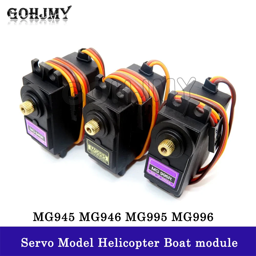 Servos Digital MG995 MG996R MG996 MG946 MG946R MG945 Servo Model Helicopter Boat For Arduino UNO diy