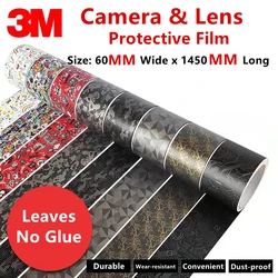 60MM X 1450MM Camera Lens Vinyl Decal Skin Wrap Cover  Lens Sticker Cover Case Film 3M Vinyl Film 6CM wide 1.45M long