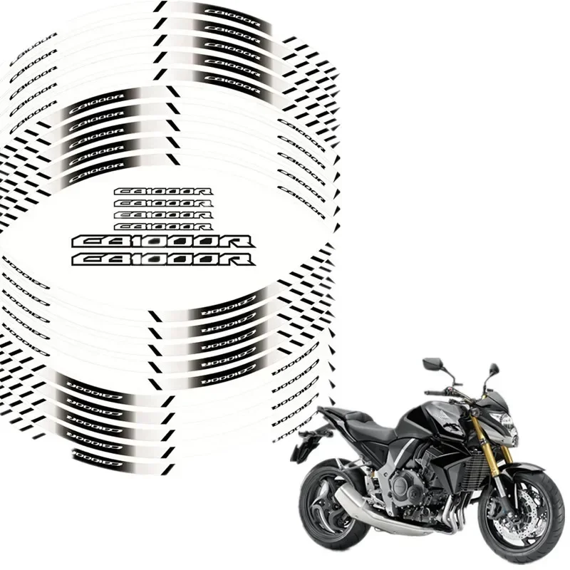 FOR HONDA CB1000R Motorcycle Parts Contour Wheel Decoration Decal Sticker - A