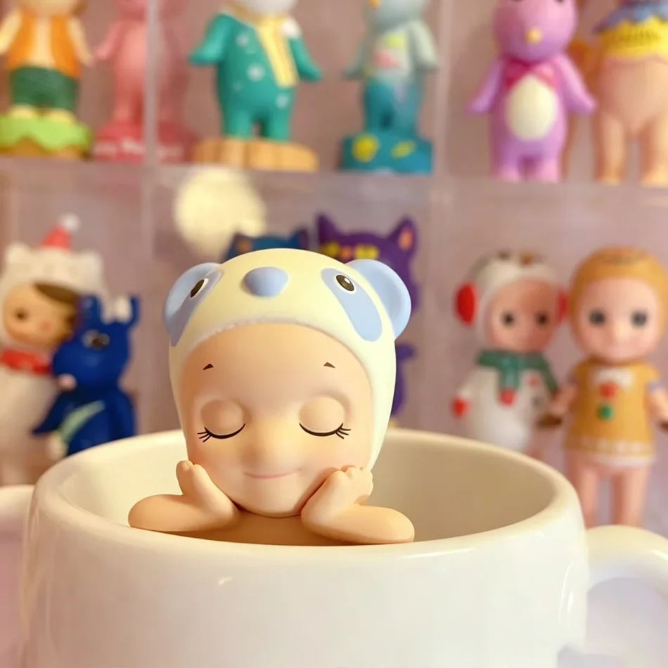 Lying Angel Sleep Series Blind Box im erhöhten Fußstil, trendige Spielzeugfigur, Handyhalter, Zimmer- und Auto-Ornament – Detail 7