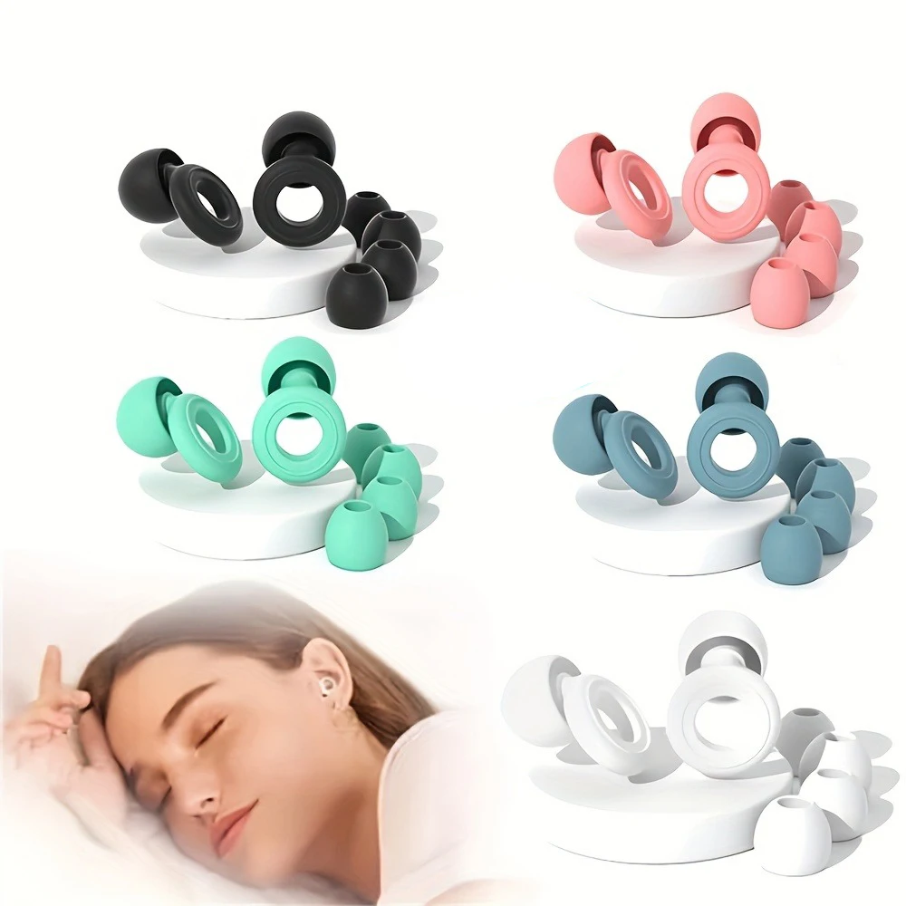 

Шумоподавляющие беруши для сна, глубокая фокусировка, чувствительность к шуму, беруши для храпа, многоразовые силиконовые беруши