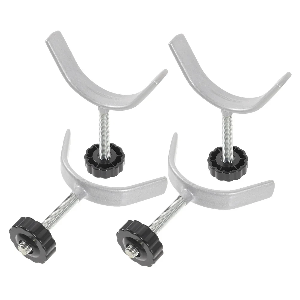 

4pcs Pet Baby Safety Gate Extension Mounting Hardware Indoor Outdoor Adjustable Guardrail Bolts Stair Fence Kit For Infant