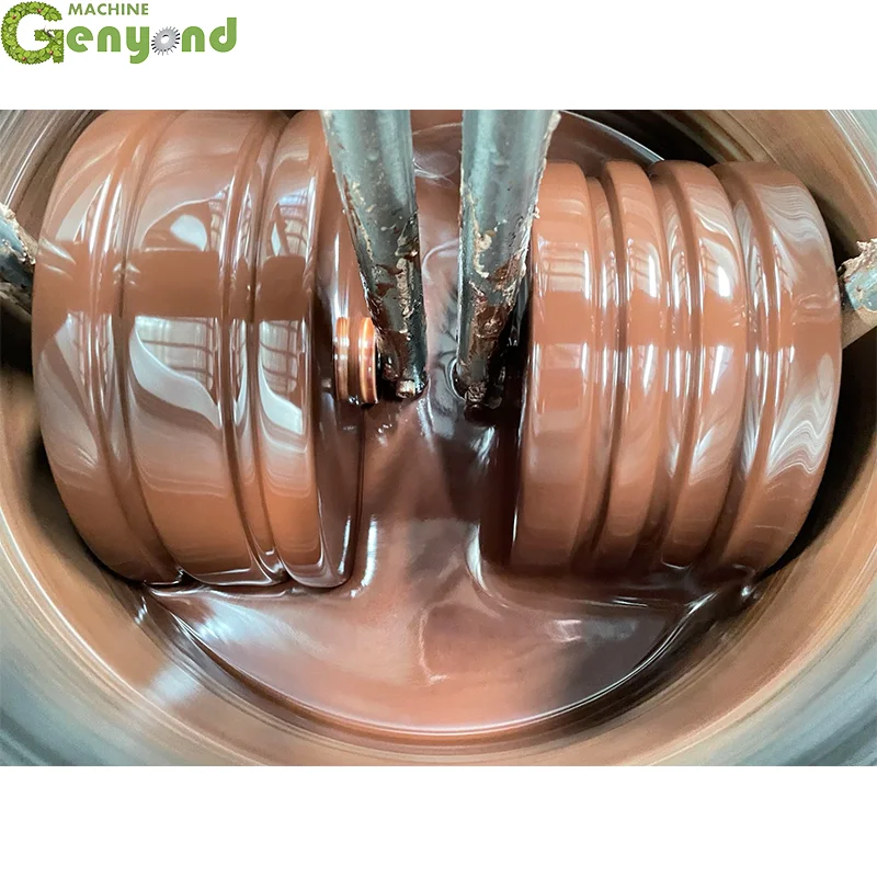 Automatic Professional Chocolate Melanger Cacao Nibs Grinding Machine chocolate grinder melanger small dcale