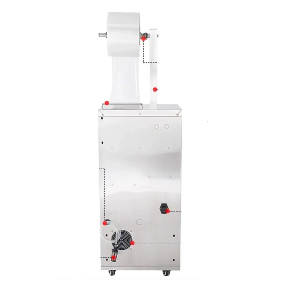 

High Efficiency Commercial Yogurt Liquid Beverage Drinks Coffee Cosmetic Cream Fruit Juice Back Side Sealing Packaging Machine