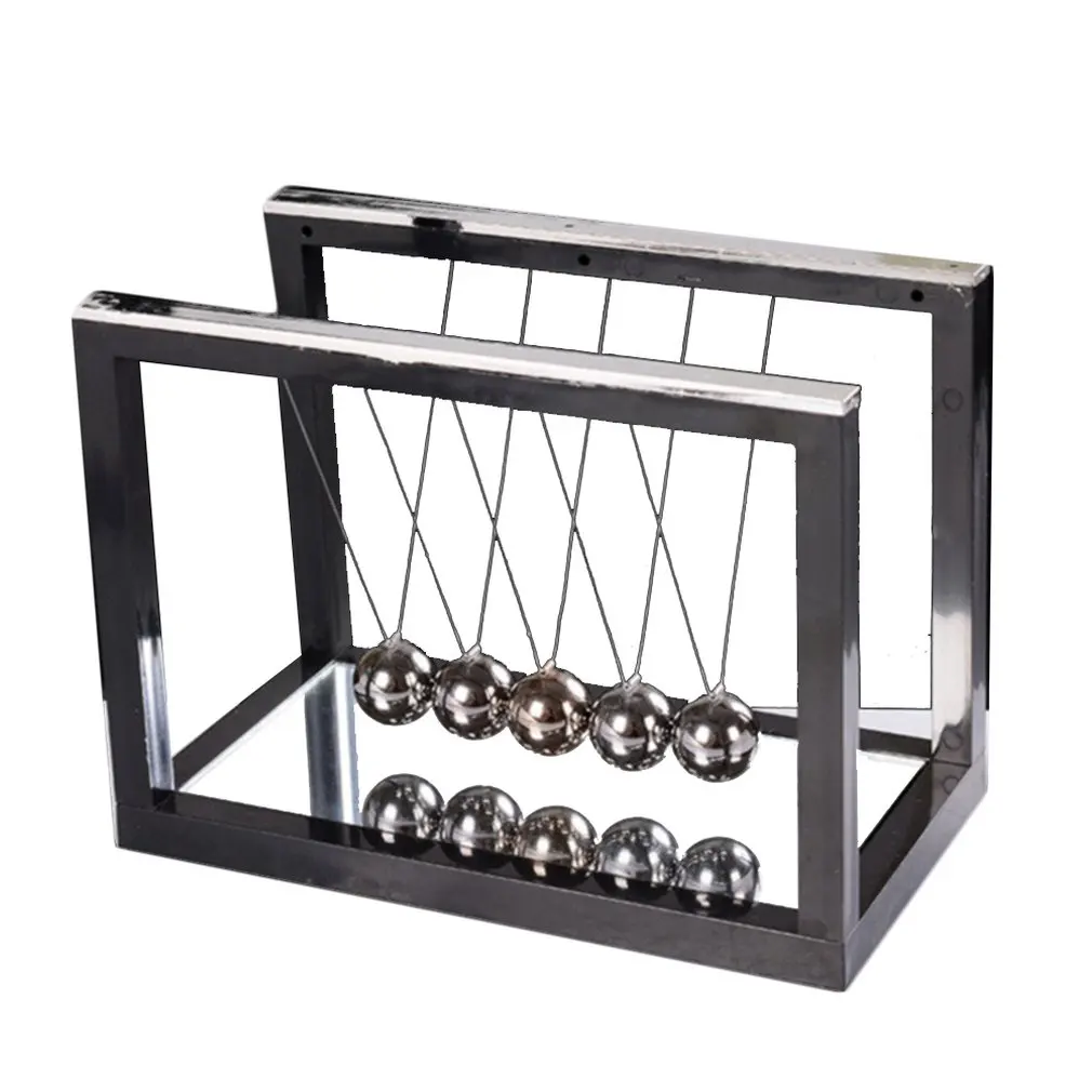 Newton Shake basket decorativo culla in metallo Swing Ball Science Swing Steel Balance BallHome Office Decoration