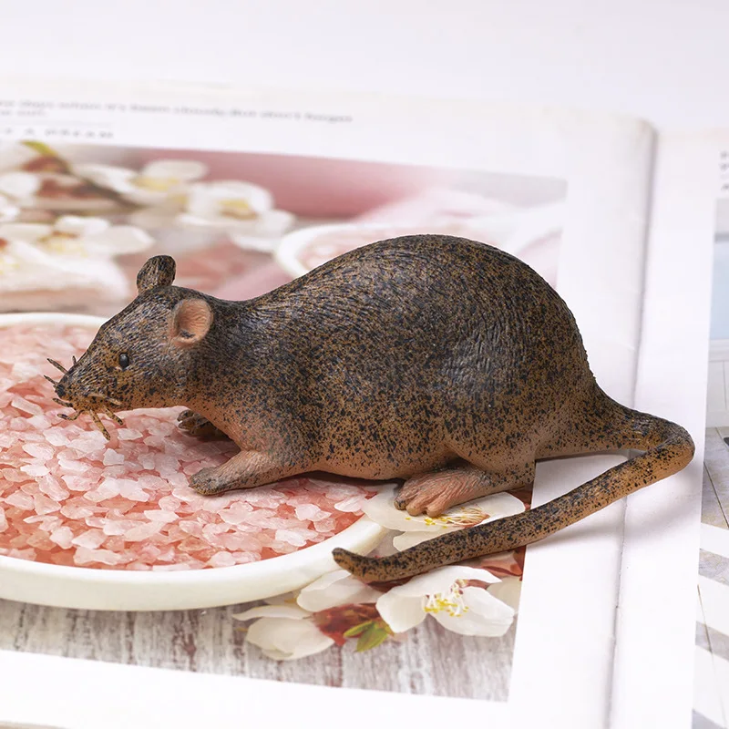2 Sets Of New Simulation Animal Mouse Models Tpr Soft Rubber Mouse Horror Toys Prank Blowing Music Big Mouse