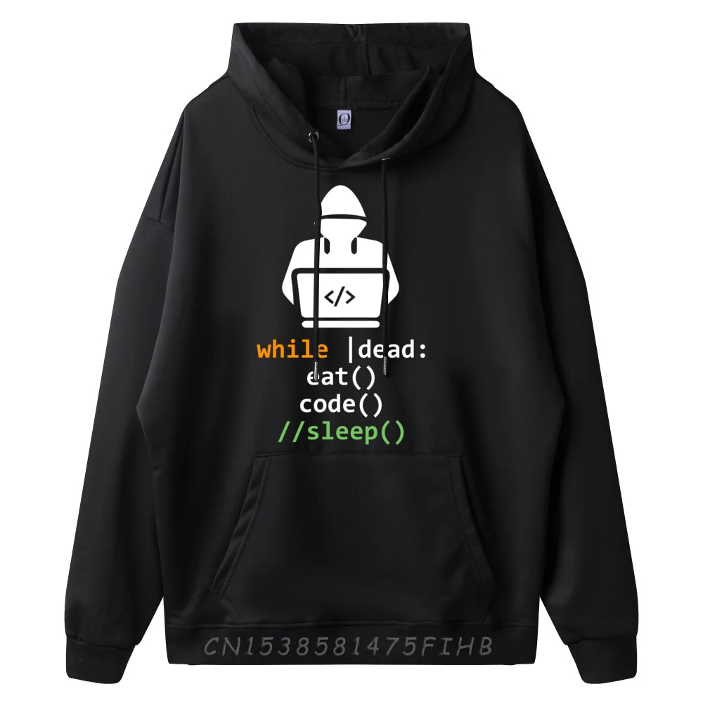 Programmer Code Funny Computer Program Nerd Developer Graphic Pullover Hoodies Polyester Fiber Luxury Sweater Graphic