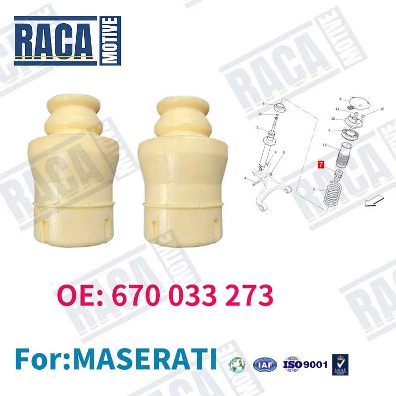 

For Maserati Quattroporte M156 Ghibli M157 Front Shock Absorber Buffer Block 670033273 675000520