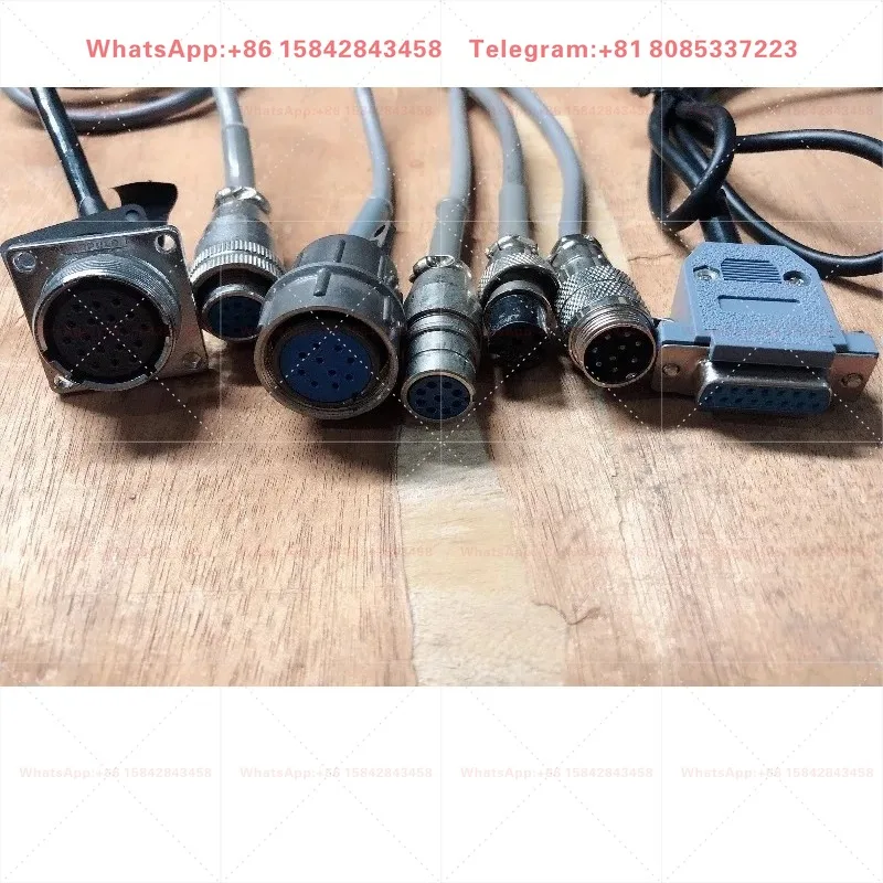 Multi-Core CNC Spindle Encoder Cable,9/10/19 Core 3 M Length Plug Connect Wire