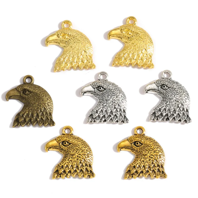 

120pcs/lot DIY Jewelry Accessories Alloy Owl Head Earring Connector Bracelet Pendant