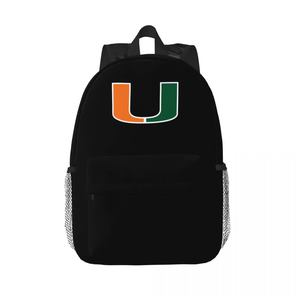 

Be Miami Hurricanes Sports School Backpack School Travel Bags Laptop Zipper For Students Bags