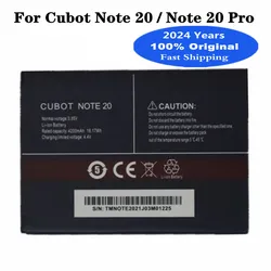 Batterie d'origine pour Cubot Note 20 et Note 20 Pro, 2024 mAh, haute capacité, remplacement de téléphone portable, nouveau, toxique, BOT, 24.com, 4200 ans