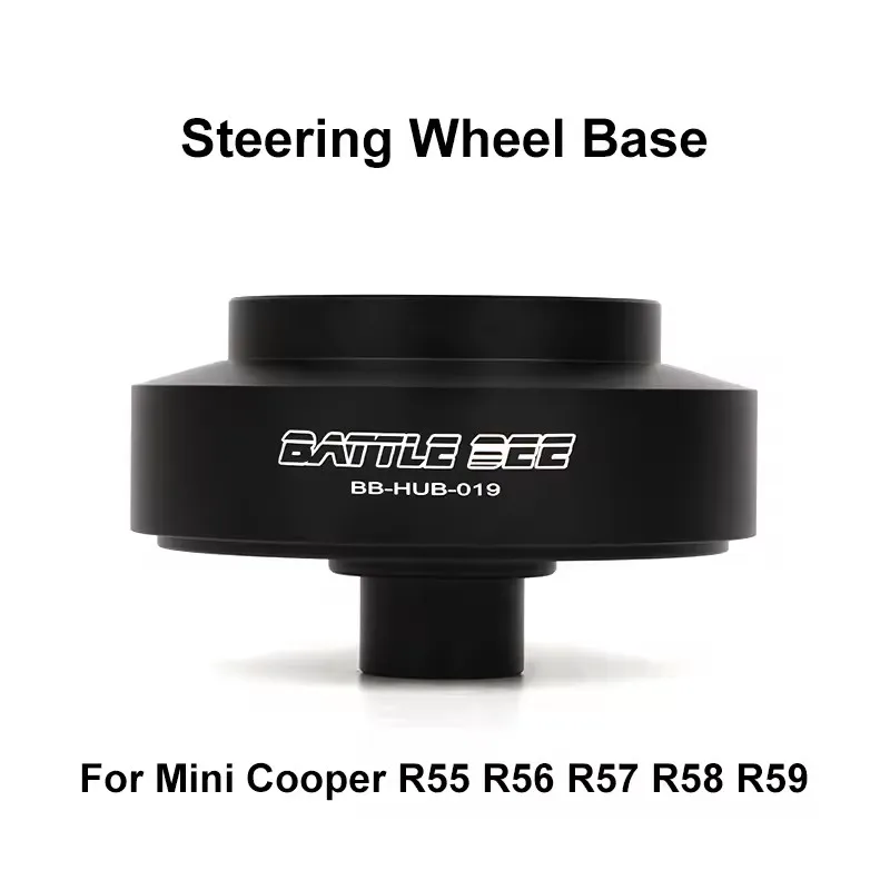 1Steering Wheel High Boss Kit Hub Adapter Car Refit Kit Steering Wheel Connector Base Adapter For MINI R56 BB-HUB-019..