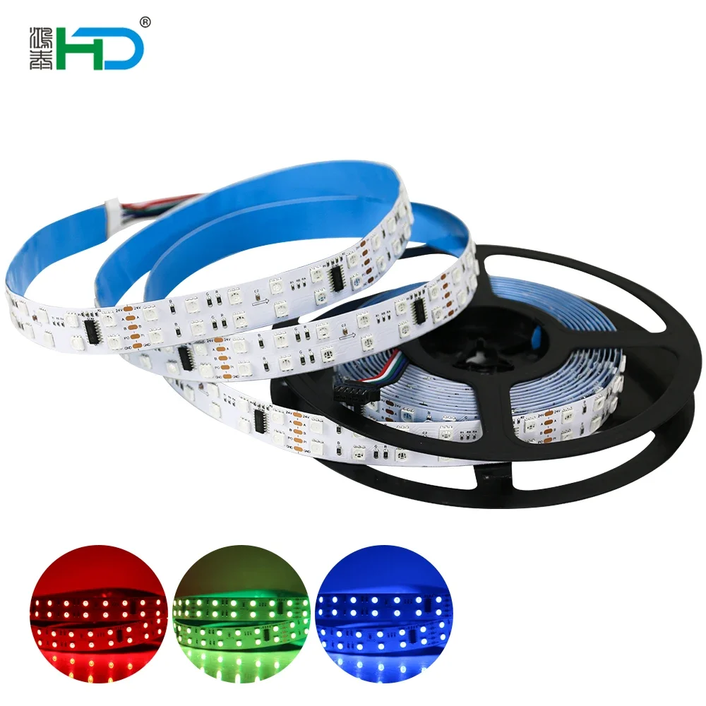 Inteligentna taśma LED Smart 20 DMX512 120 LED 24V 5050 RGB 50 metrów do dekoracji salonu