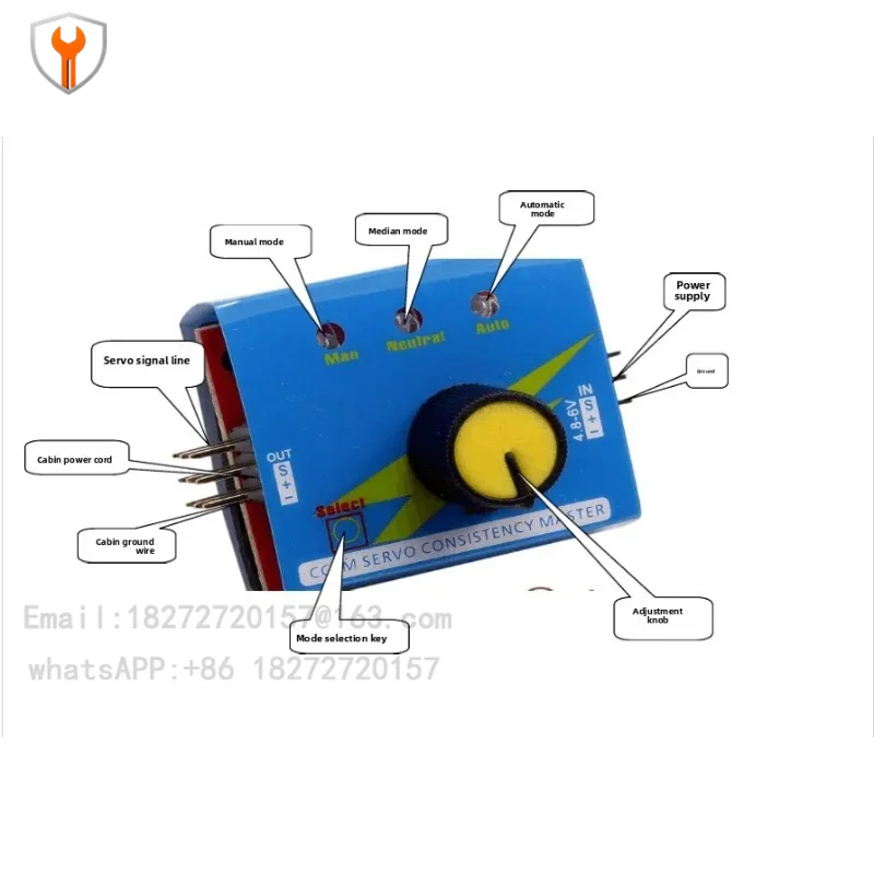Simple servo , servo , model aircraft motor  electric tuning , three level indicator light