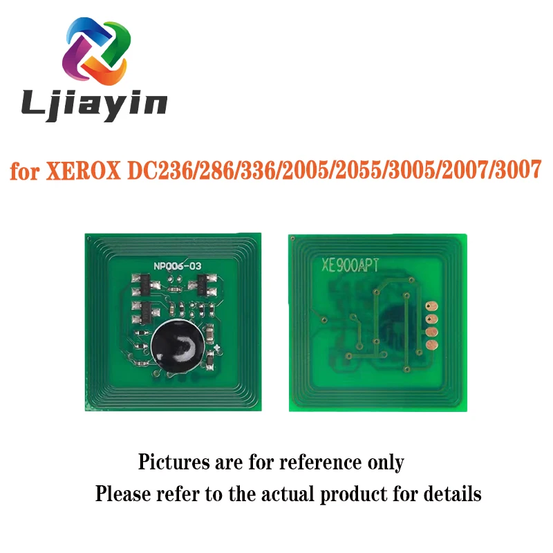 DC236สำหรับ Xerox/286/336/2005/2055/3005/2007/3007 BK สีดรัมชิป CT350299และชิปโทนเนอร์ CT200417
