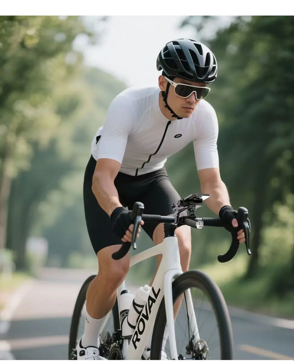 Easydo Aluminium-Fahrrad-Handyhalterung E-Bike-Lenker-Handyhalterung Anti-Vibrations-Fahrradstiel-Handyhalterung für BikeLight Gopro – Detail 12