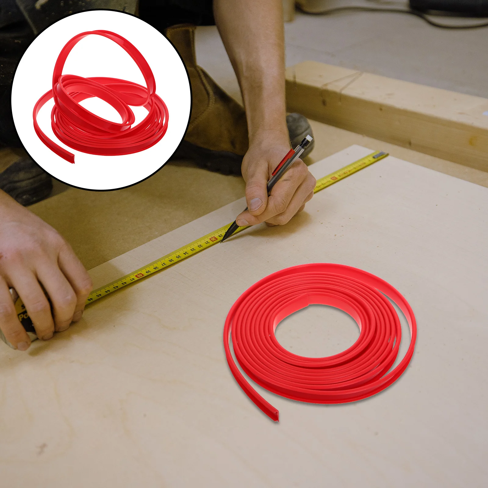 

Rubber Pool Table Buffer U-Shaped Edge Protector Strip Enhances Lifespan Suitable Various Cabinet Wardrobe Sizes Quick Install