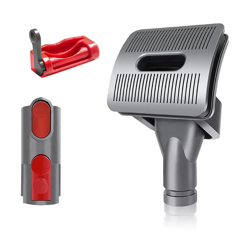 Groom Tool Dog Pet Brush Vacuum Attachment For Dyson V10 V11 V12 V15 V8 V7 With Quick Release Converter Adapter