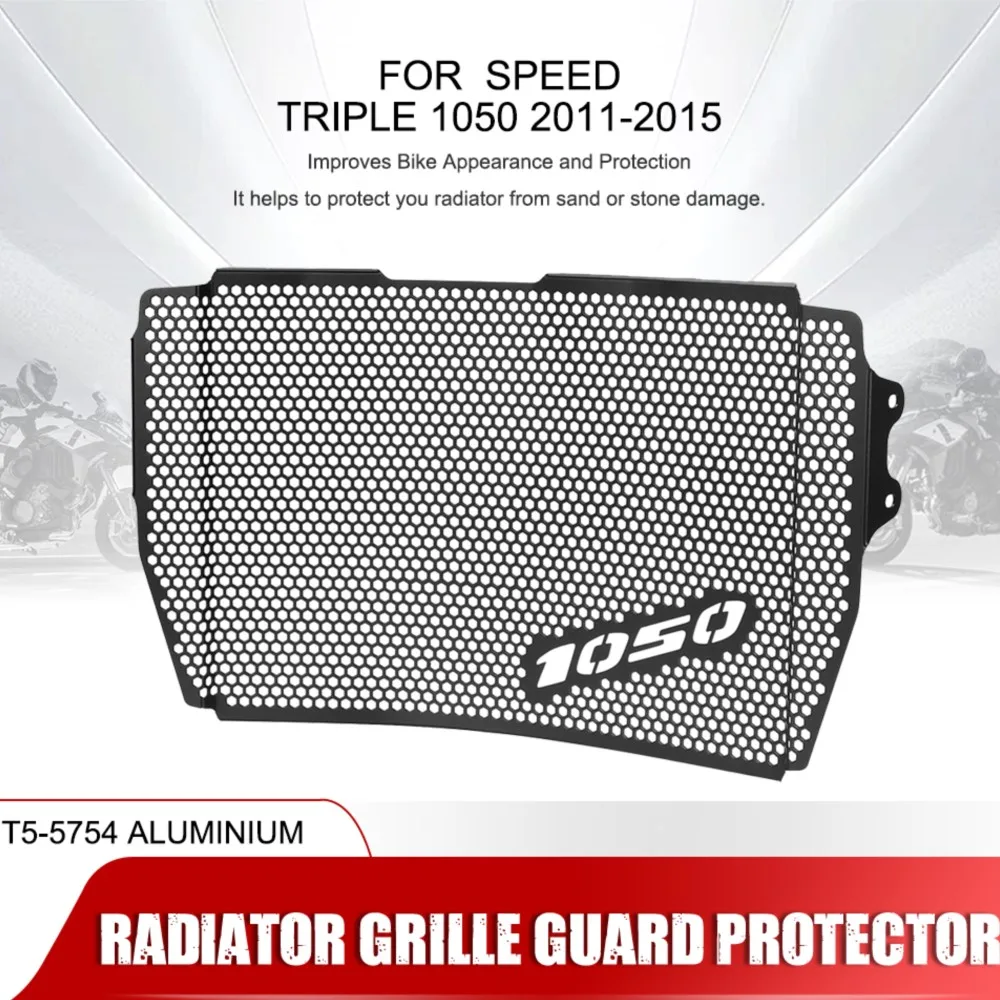 

Radiator Grille Guard Cover Protector Fit FOR Speed Triple 1050 2011 2012 2013 2014 2015 Motorcycle Accessories Speed Triple1050