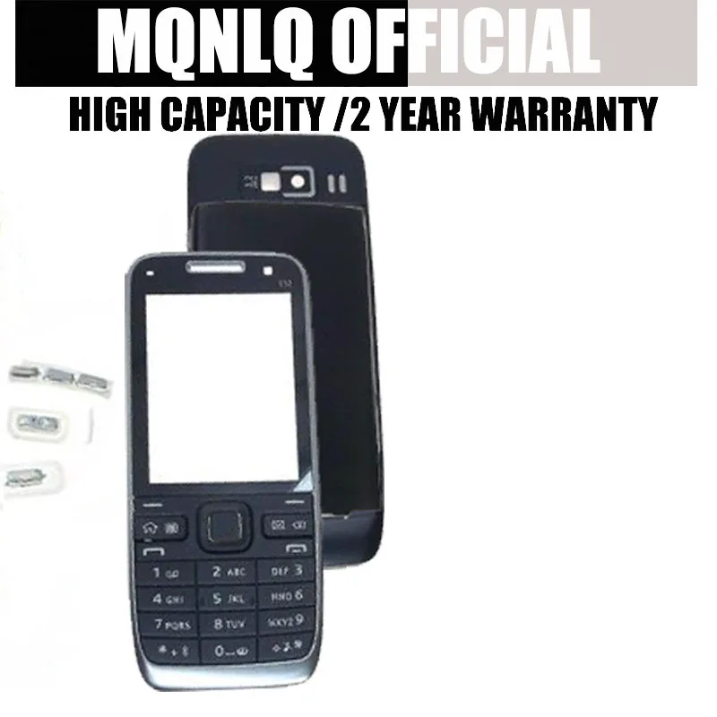 Phone Full Housing case For Nokia E52 Phone Case E52 case Back Front Faceplate Frame with Keypad
