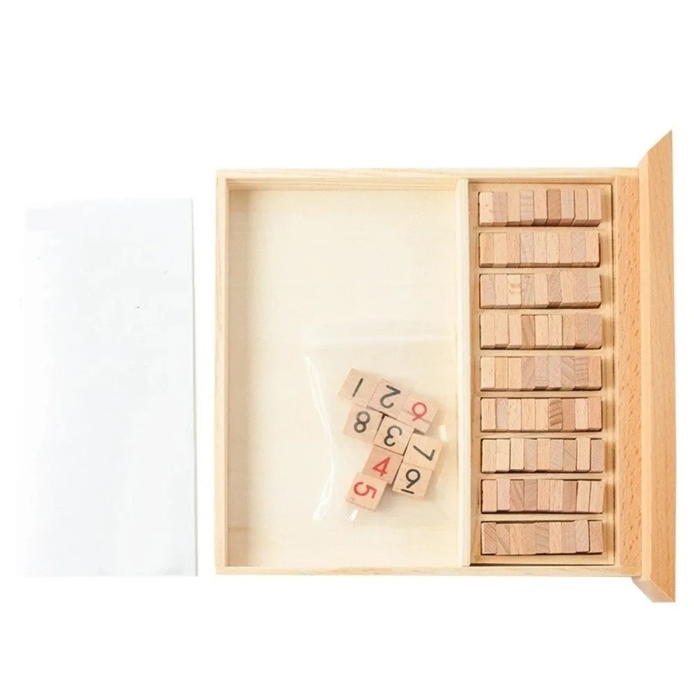 Jeux de Sudoku en bois, jeux de logique de conception de chiffres, Puzzles mathématiques, Puzzles d'inference, jeux éducatifs de Style Montessori