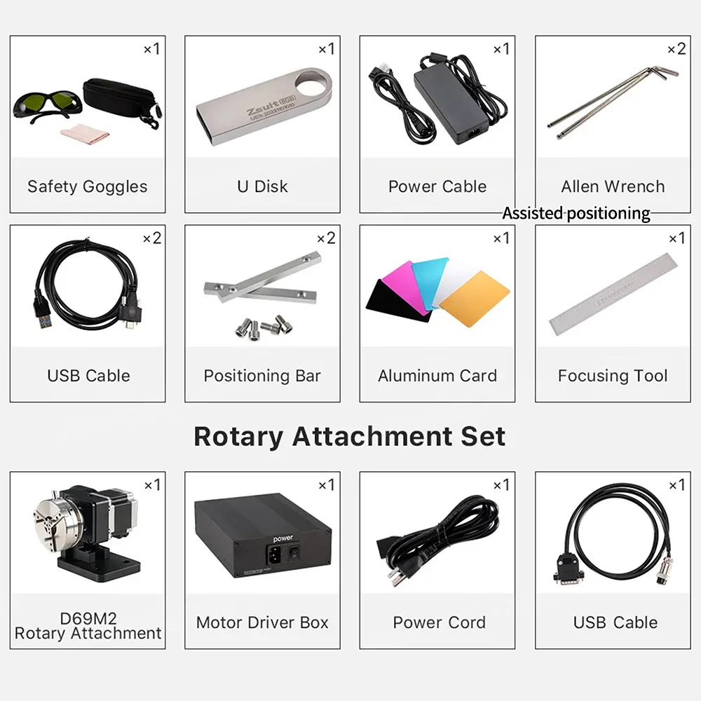 Fiber Laser Marking Machine With Vision Positioning System CCD Camera For Accurate Marking On Pre-Printed Or Curved Surfaces