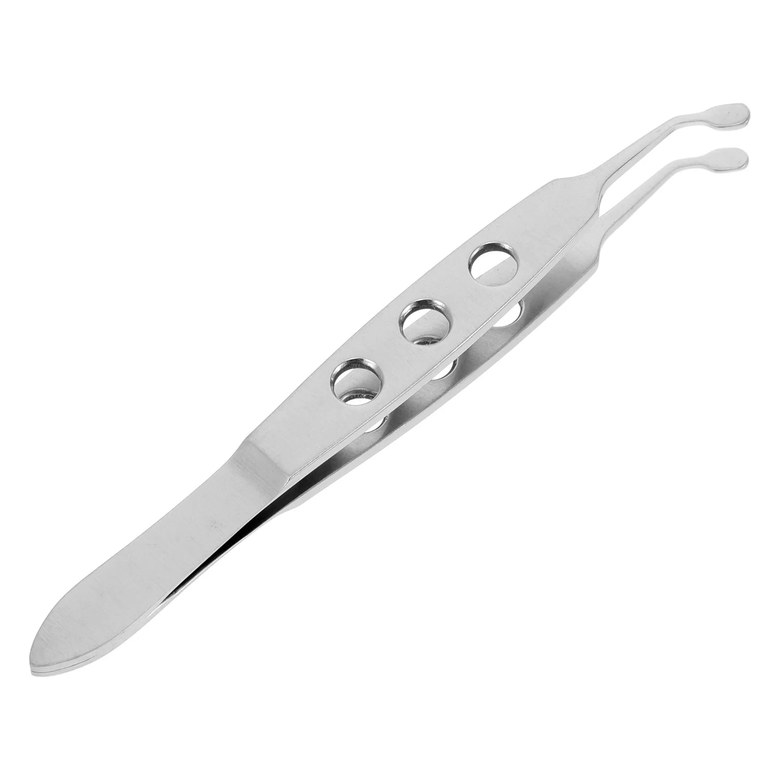 

Professional Meibomian Gland Expressor Stainless Steel Eyelid Tweezer for Eyelid Swelling Dry Eyes Home Salon Eye Health