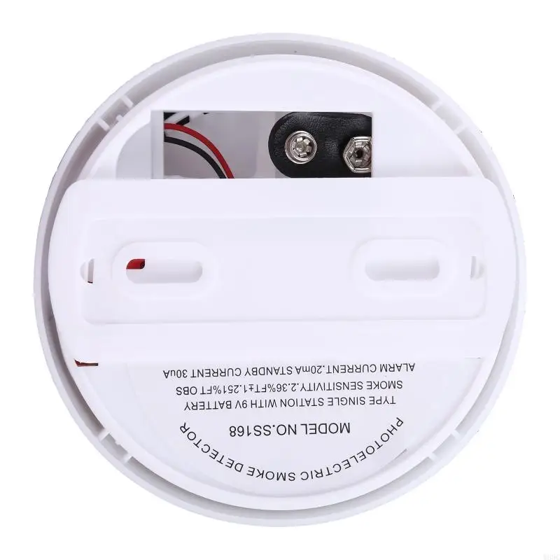 w89cファッションデザインスマートスモーク検出器アラームのための煙アラームアラーム高アラームサウンドは、家のための簡単な聴覚のための簡単です