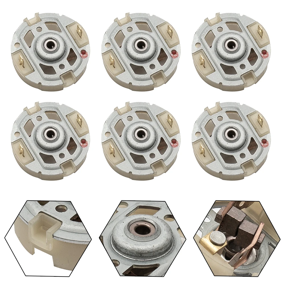 6pcs Electric Drill Motor Carbon Brushes Holder Tool Accessories For RS550 Alternator DC/AC Motor High Voltage Motor Power Tools