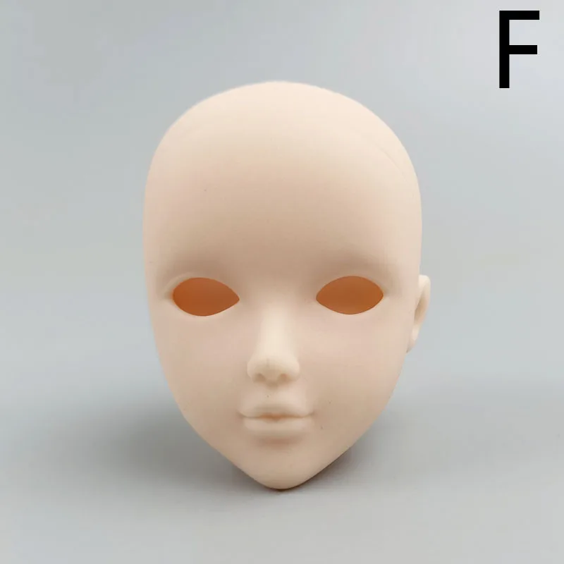 Multi-style Soft Plastic Practice Makeup DIY Doll Head For 11.5\