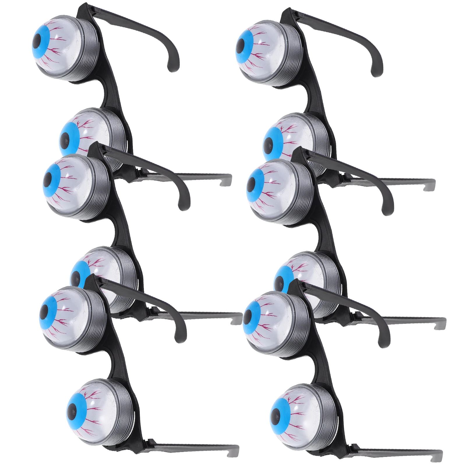 

6 шт., весенние очки для глаз, забавный костюм на Хэллоуин, очки для танцевальной вечеринки, призы для взрослых и детей