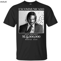 John Wick Shirt - Baba Yaga T-Shirt - Excommunicado Open Contract 14 Million Dollar T Shirt for Men Hot Sale Super Fashion