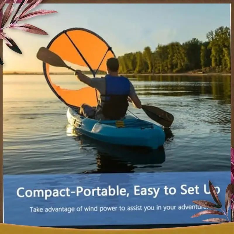 

AB59-Kayak Sail Paddle, комплект парусных духовых инструментов, парус для каяка, портативный складной парус