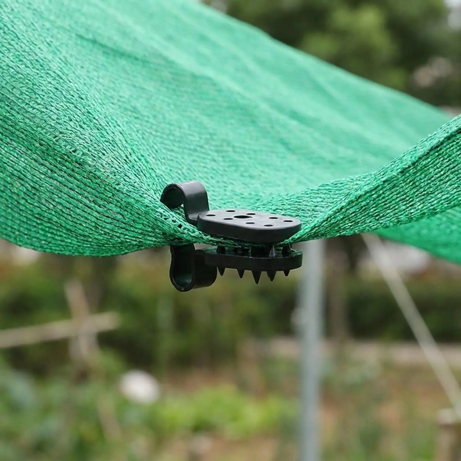 

50x Shade Cloth Clips Shade Cloth Fix Clamp Reusable Professional Tightener Windproof Screen for Anti Bird Net