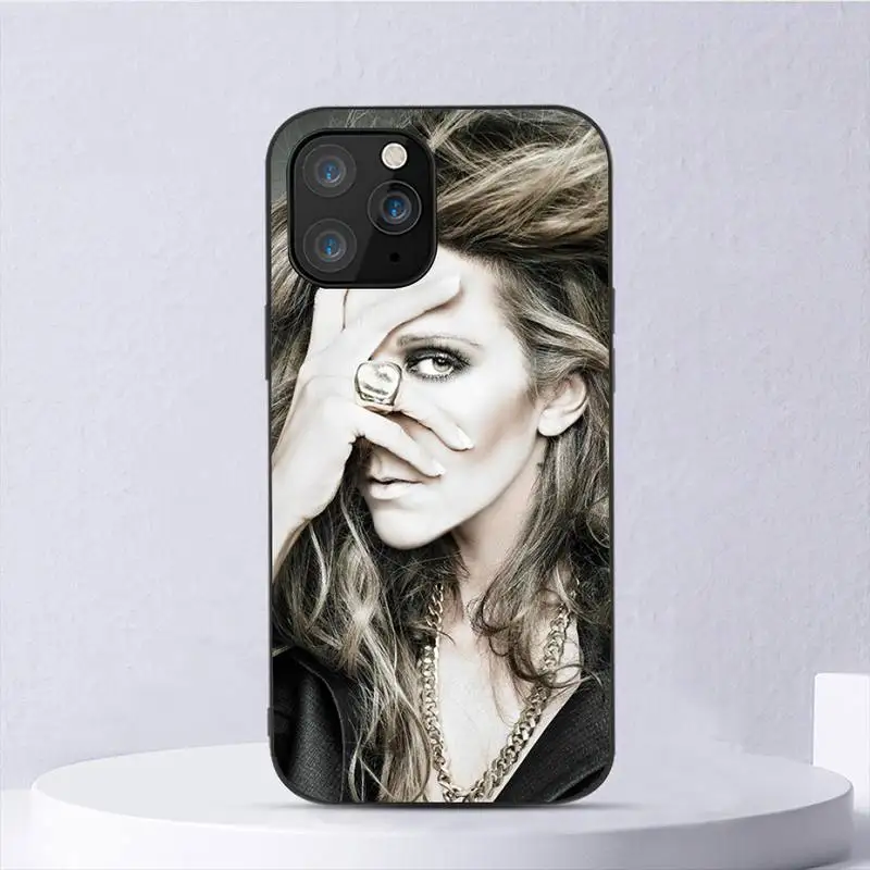 Celine Dion Singer Phone Case For iPhone 11 12 Mini 13 14 Pro XS Max X 8 7 6s Plus 5 SE XR Shell