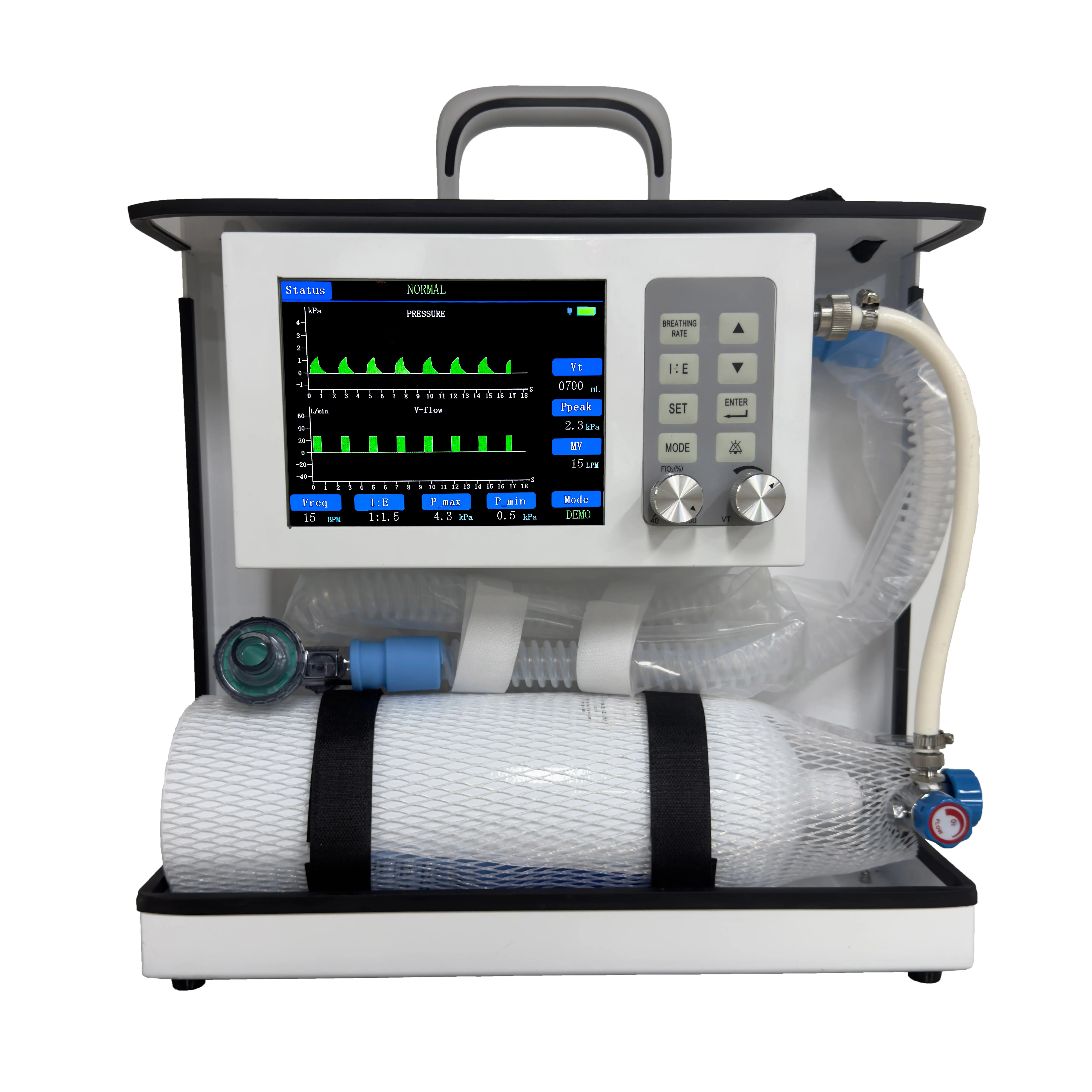 Ambulance Surgery And Neonatal ICU Ventiilators For Hospital And Clinic Use Veterinary Instrument Product Line