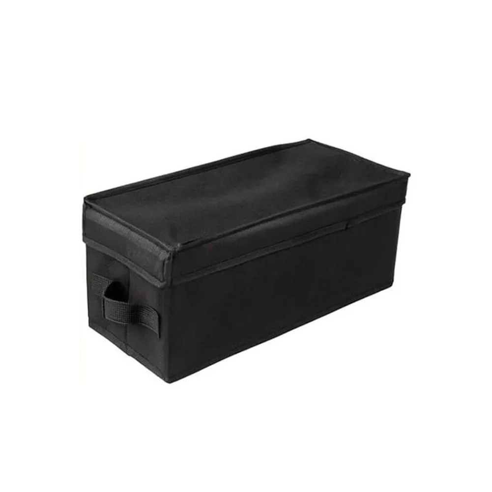 1 Pcs CD Storage Box Stylish Oxford Fabric CD Storage Box: Stackable Holder For 35 CD Magnetic Tape Collection Storage Box
