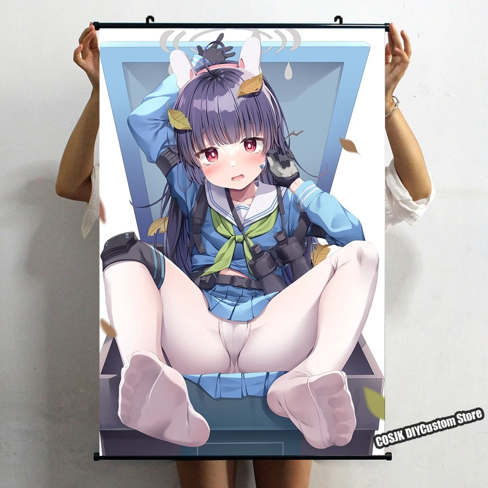 Nuovo gioco Anime archivio blu Kasumizawa Miyu Poster Wall Scroll Home Decor soggiorno decorazione murale regali d'arte da collezione