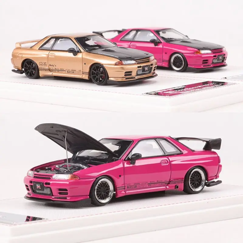 FH 1/64 Skyline GTR R32 Top Secre VR32 alloy car model decoration