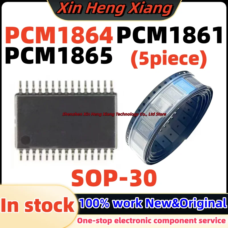(5pcs) PCM1864 PCM1864DBTR PCM1861 PCM1861DBTR PCM1865 PCM1865DBTR SOP-30
