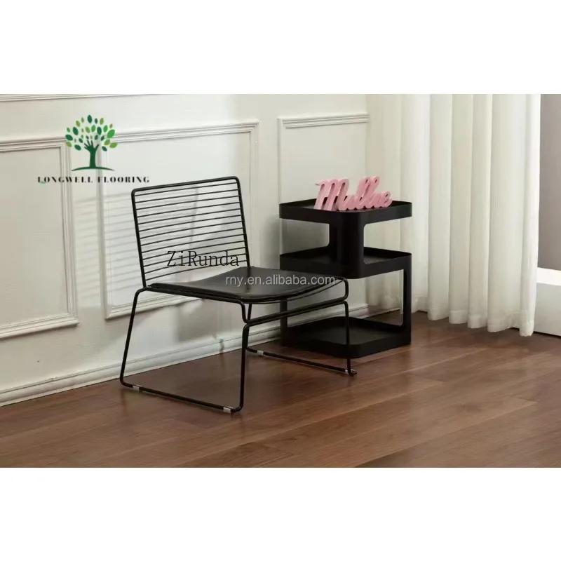 نسخة مخصصة 3.0 مللي متر صديقة للبيئة الجوز الأسود الباركيه الصلبة الحديثة الخشب الصلب الطبيعي نحى الأرضيات الخشبية الهندسية #5