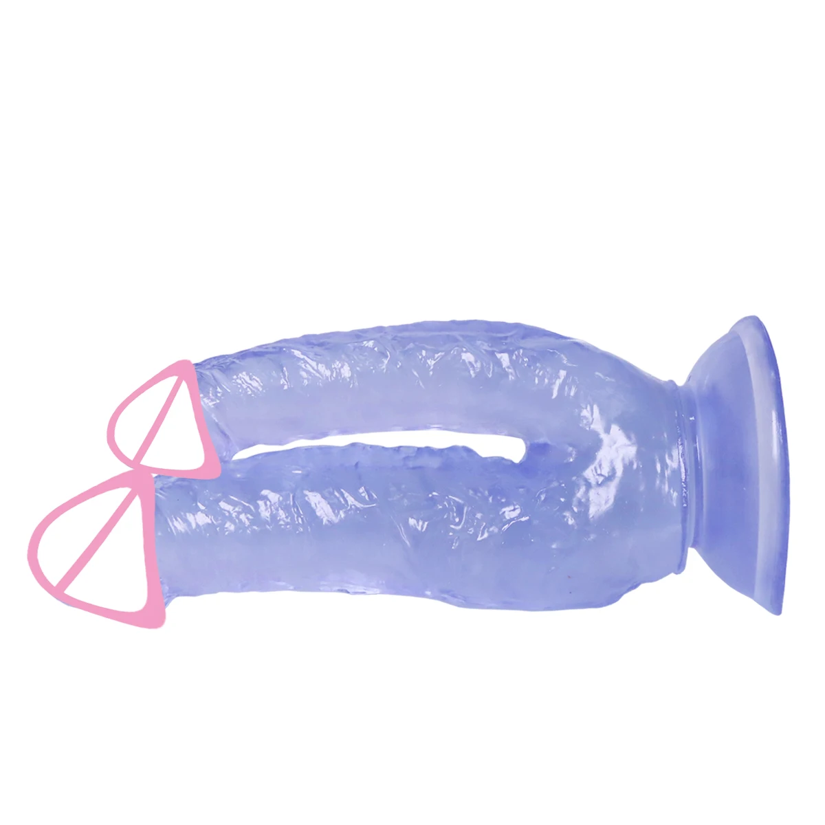 Double Headed Big Dildos Soft Fake Penis Anal Sex Toys For Women Strap On Dick Realistic Dildo Lesbian Vaginal G-Spot Stimulator