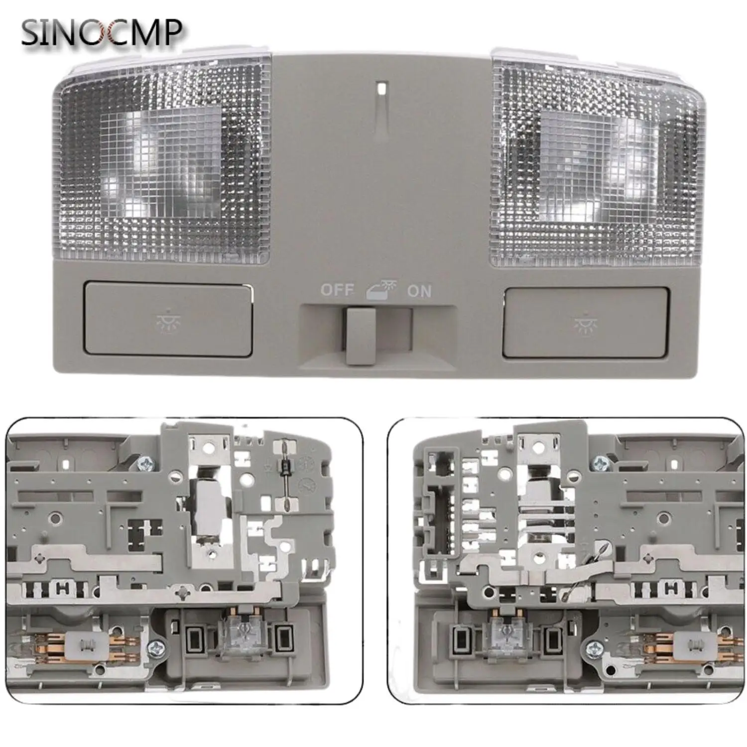 Overhead Console Map Lamp Light For Mazda 3 2010-13 BBM469970 BBM4-69-970 Car Interior Roof Light Lamp Dome Ceiling Light