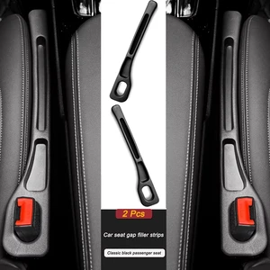 2Pcs Car Seat Gap Filler Side Seam Plug Strip Leak-proof Filling Strip For All Car Model Wallet Phone Holder Car Accessories