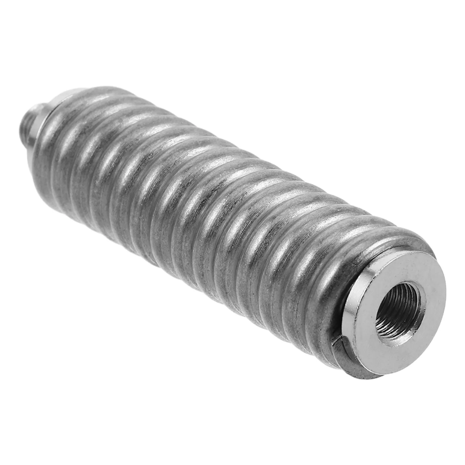 Cb Antenna Spring Pole Mount Vibration Bracket Protection Silver Base Shock Absorber