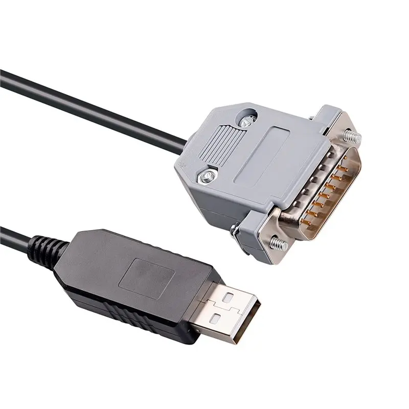 B18B MALE ADAPTER FT232RL USB To DB15 D-SUB 15PIN SERIAL COMMUNICATION CABLE For YAOHUA ELECTRONIC BALANCE SCALE To PC