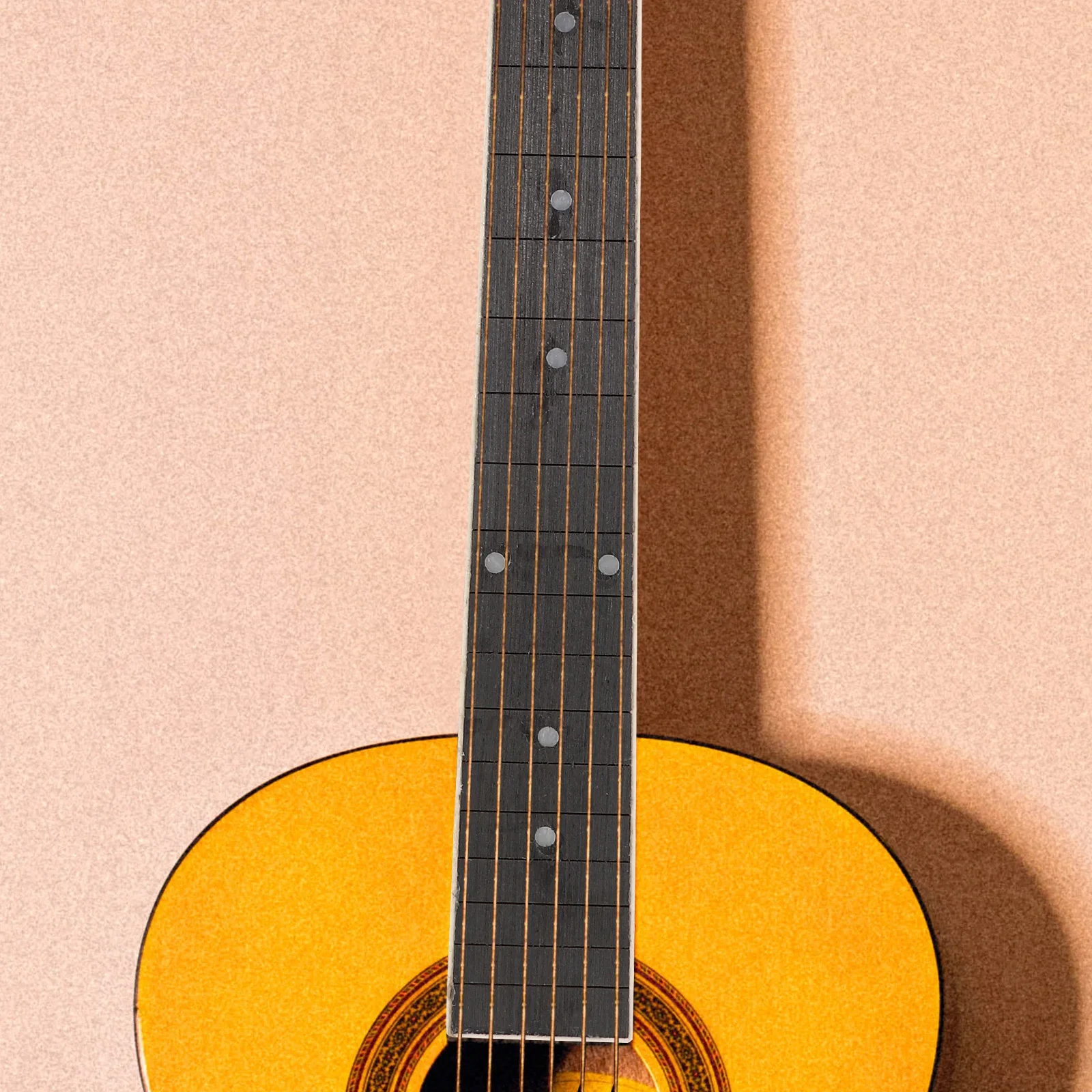 

Guitar Accessories Acoustic Electric Wood Neck Fingerboard Dark Brown Rosewood Fretted String Area Practice Replacement Parts