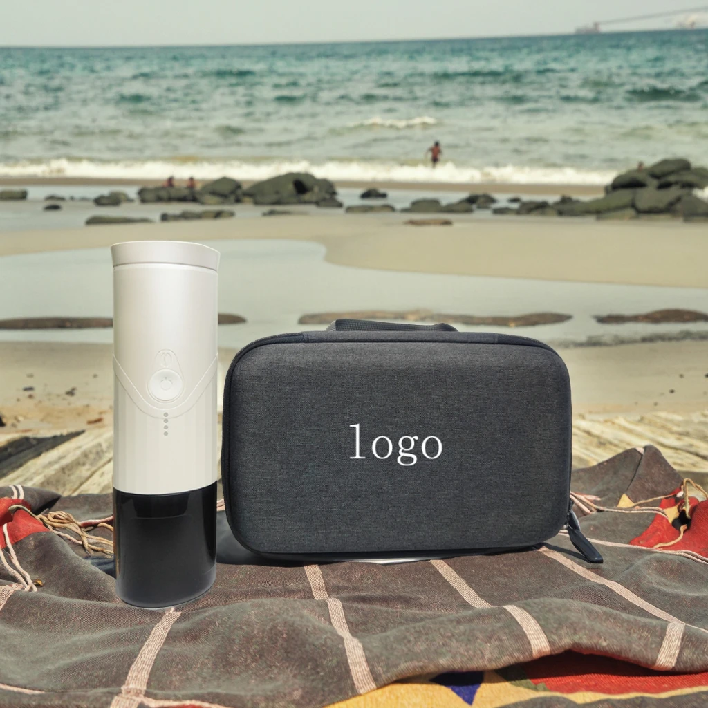 

Portable luxury coffee machineXICOCA Green Blue Portable Automatic Coffee Machine USB Powered Aluminum Mini Travel for Car & Hot